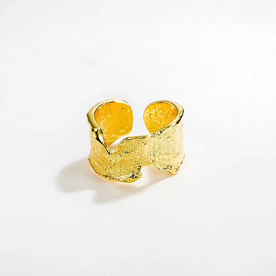 925 Sterling Silver Geometric Open Rings