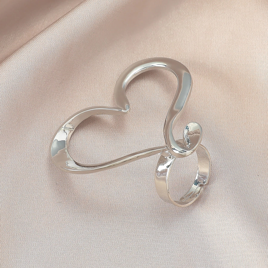 Elegant Heart Shape Alloy Women's Rings