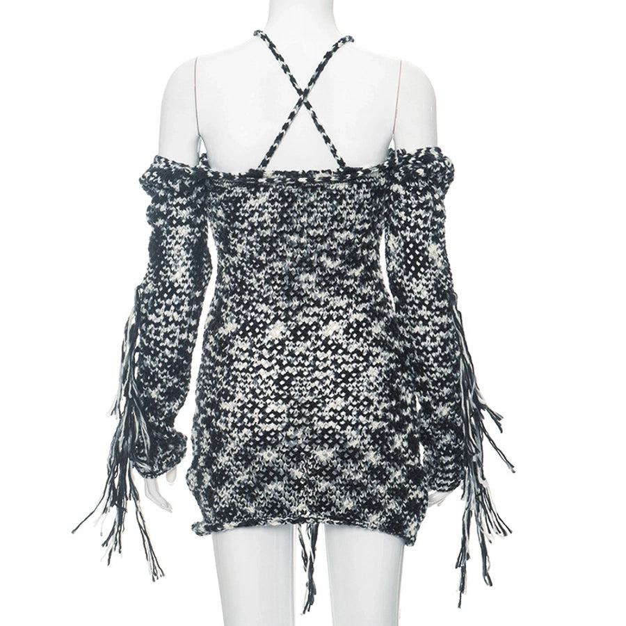 Masquerade Women's Streetwear Color Block Spandex Polyacrylonitrile Fiber Skirt Sets Skirt Sets