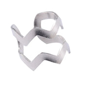 Double-Layer Wave Curved Ear Clip