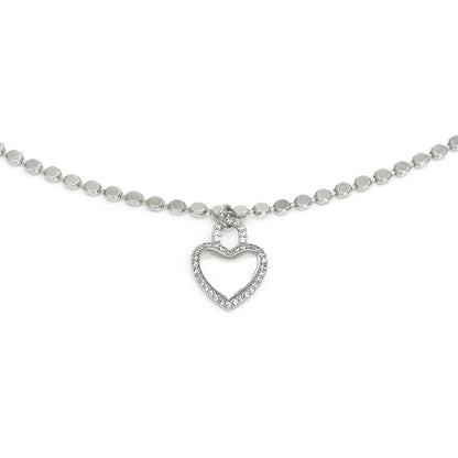 Jewelry Vintage Style Classic Style Heart Shape Copper Pendant Necklace