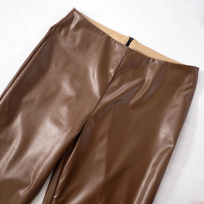 Daily Women's Streetwear Solid Color Spandex Polyester Pants Sets Pants Sets