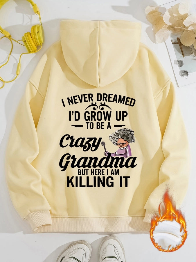 Hoodies & Sweatshirts Long Sleeve Streetwear Letter