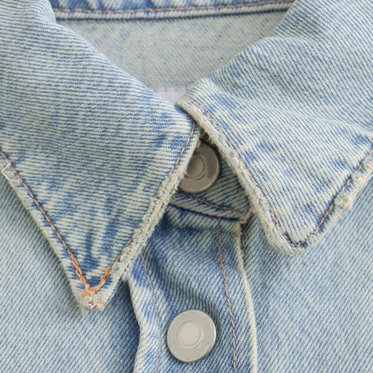 Women's Streetwear Solid Color Coat Denim Jacket