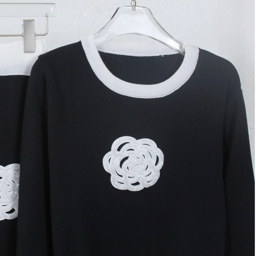 Holiday Women's Vacation Simple Style Flower Cotton Polyester Pants Sets Pants Sets