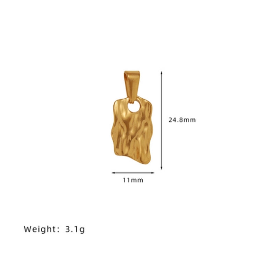 1 Piece Titanium Steel Sun Star Heart Shape Pendant