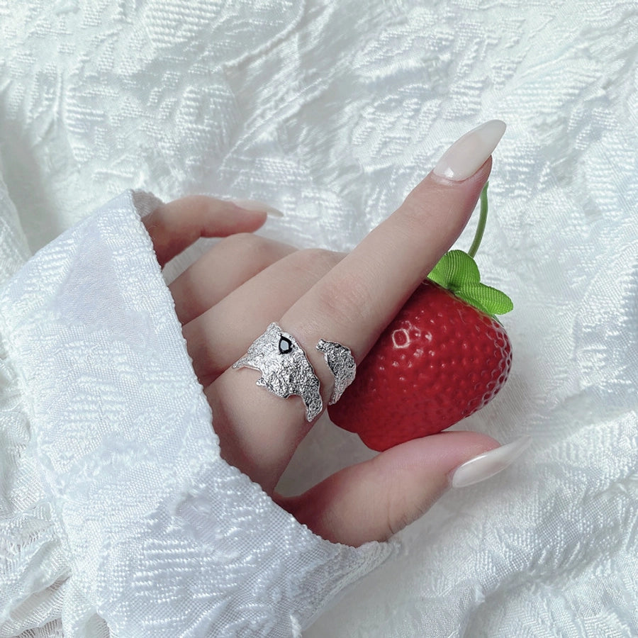 925 Sterling Silver Geometric Rings