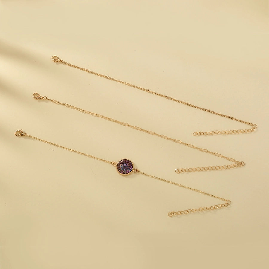 Jewelry IG Style Preppy Style Geometric Butterfly Copper Bracelets