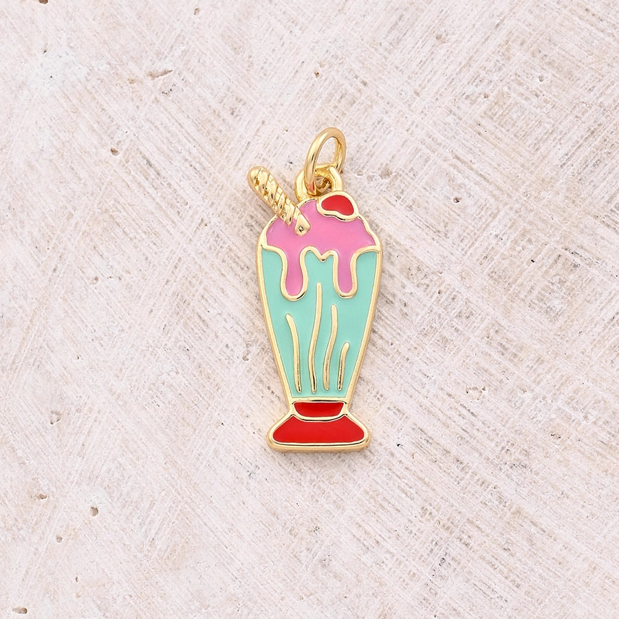 1 Pc/Package 17x13mm 21x10mm Hole 3~3.9mm Copper 18K Gold Plated Juice Cake Polished Pendant Jewelry Accessories