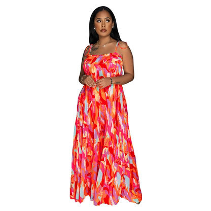Women's Daily Casual Colorful Full Length Jumpsuits