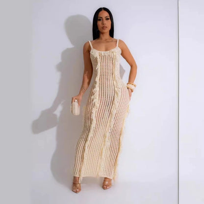 Women's Grid Elegant Sexy Cover Ups