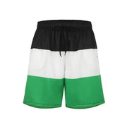 Black and White Green Beach Pants