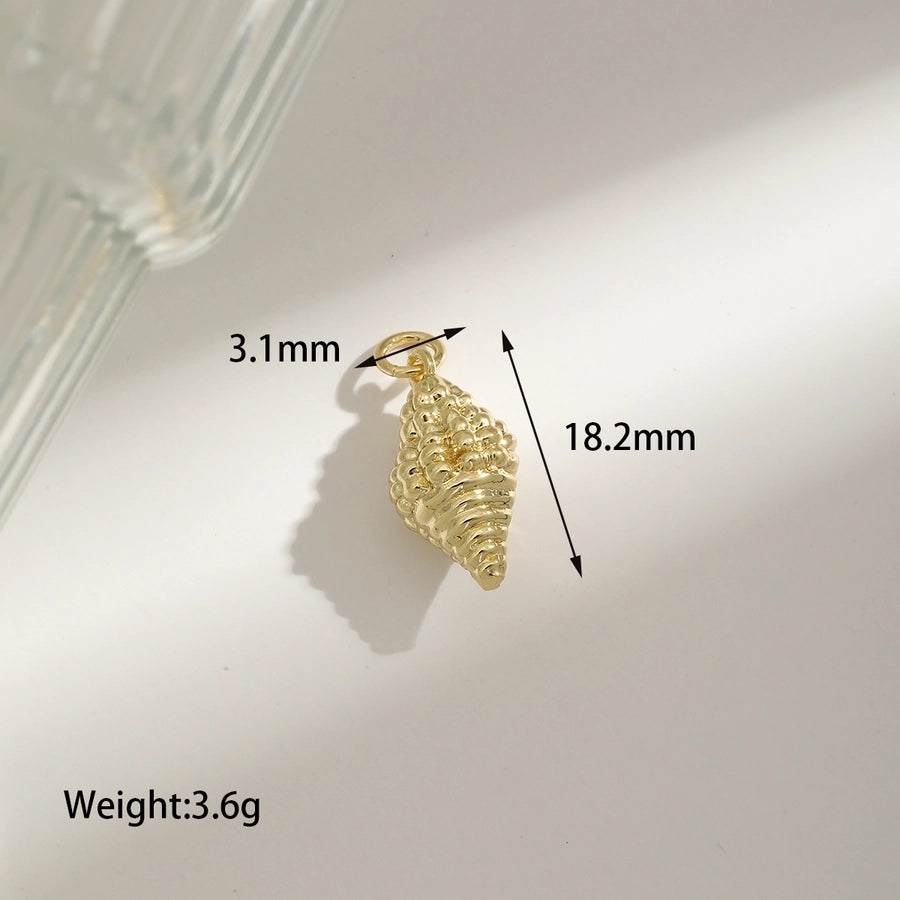 1 Piece 26.8MM Hole 3~3.9mm Copper Zircon 18K Gold Plated Lion Bat Mask Pendant Jewelry Accessories