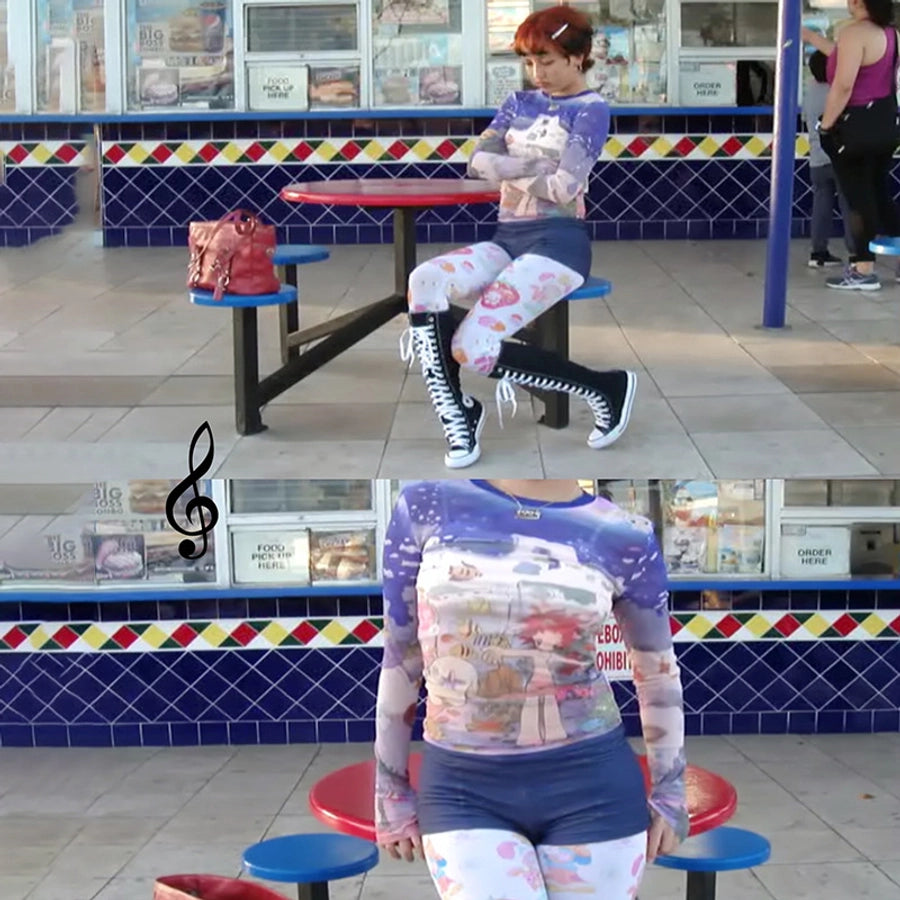 Women's T-shirt Long Sleeve T-Shirts Streetwear Cartoon