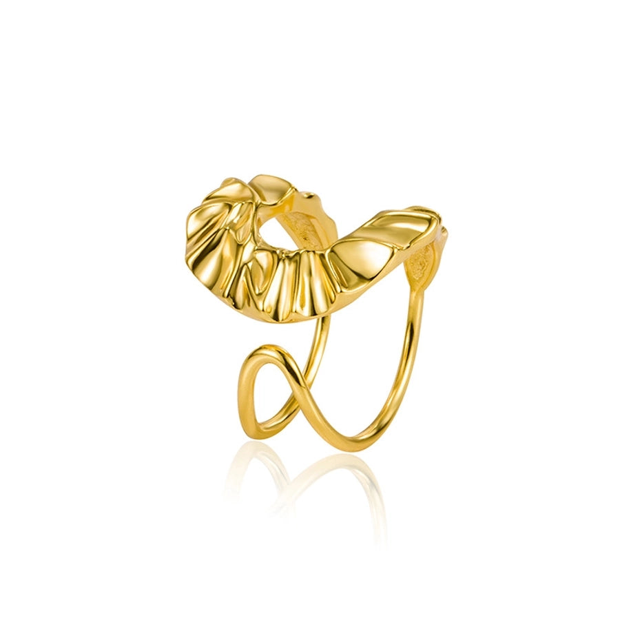 925 Sterling Silver Geometric Adjustable Ring Open Rings Rings