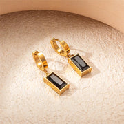 Black Diamond Earrings