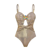 Hollow-out Swimsuit
