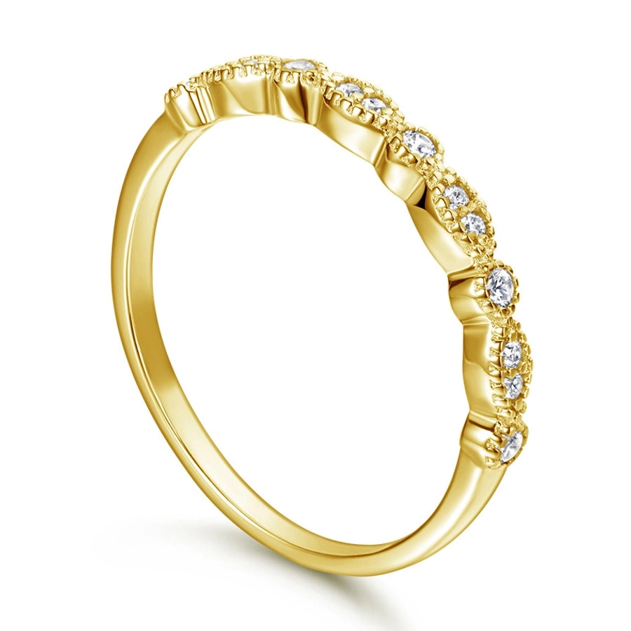 Tong Lin new simple ring fashion s925 sterling silver ring micro inlaid zircon row drill  engagement gift rings