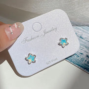 Bl3 Blue Stars Stud Earrings