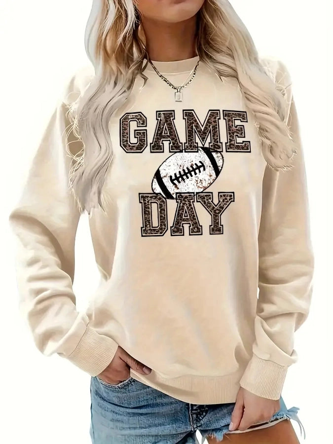 Hoodies & Sweatshirts Long Sleeve Vacation Simple Style Animal