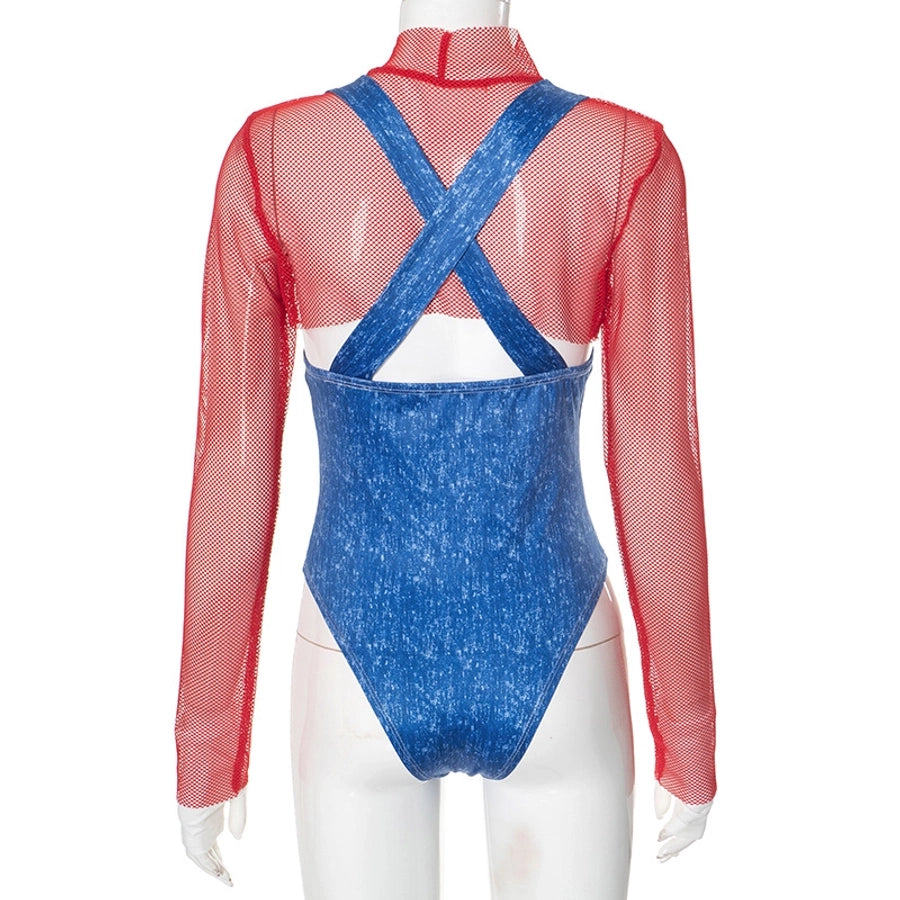 Women's Bodysuits Long Sleeve Bodysuits Sexy Solid Color