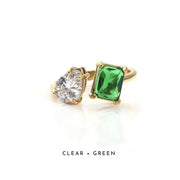 White + Green
