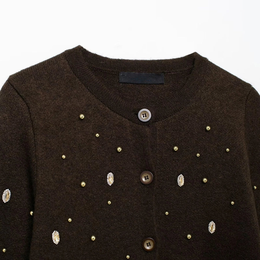 Women's Coat Half Sleeve Sweaters & Cardigans Casual Elegant Circle