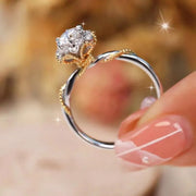 [Mosang Diamond + Certificate + Black Card + Waist Code] 1 karat