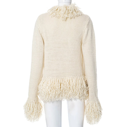 Women's Sweater Long Sleeve Sweaters & Cardigans Streetwear Solid Color