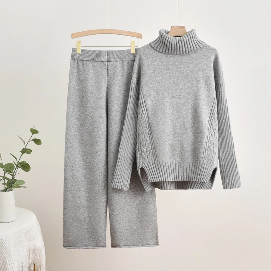 Daily Women's Casual Stripe Polyester Pants Sets Pants Sets