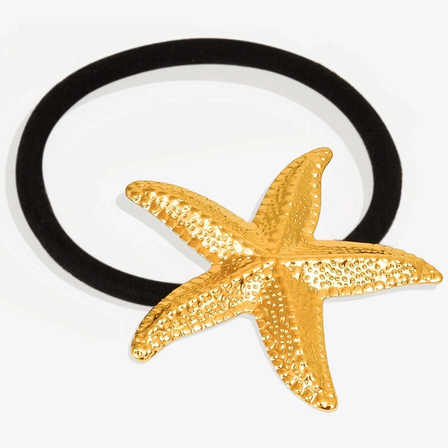 Women's Simple Style Starfish 304 Stainless Steel Plating Hair Tie