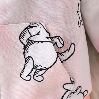 Cute Cartoon Polyester Girls Outerwear