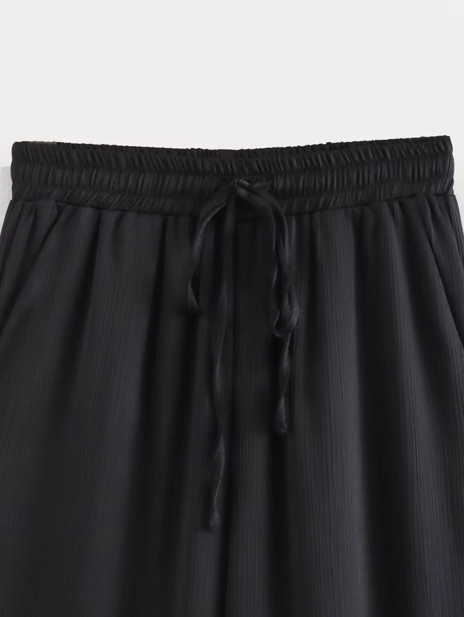 Daily Women's British Style Solid Color Polyester Pants Sets Pants Sets