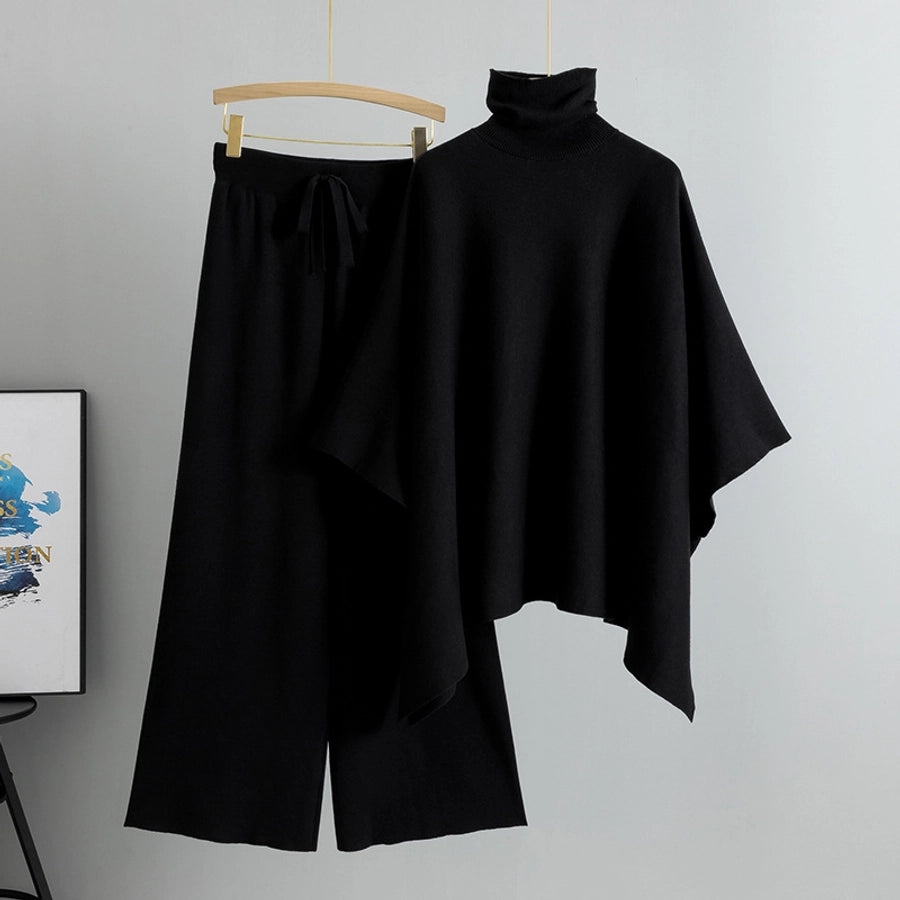 Holiday Daily Women's Vacation Simple Style Solid Color Polyester Pants Sets Pants Sets