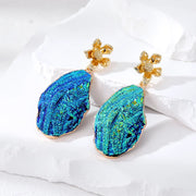 4. Blue Semi-Oval (Flower Nail)
