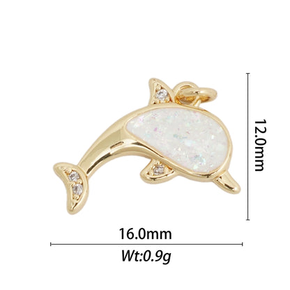 1 Piece Copper Tortoise Insect Pendant