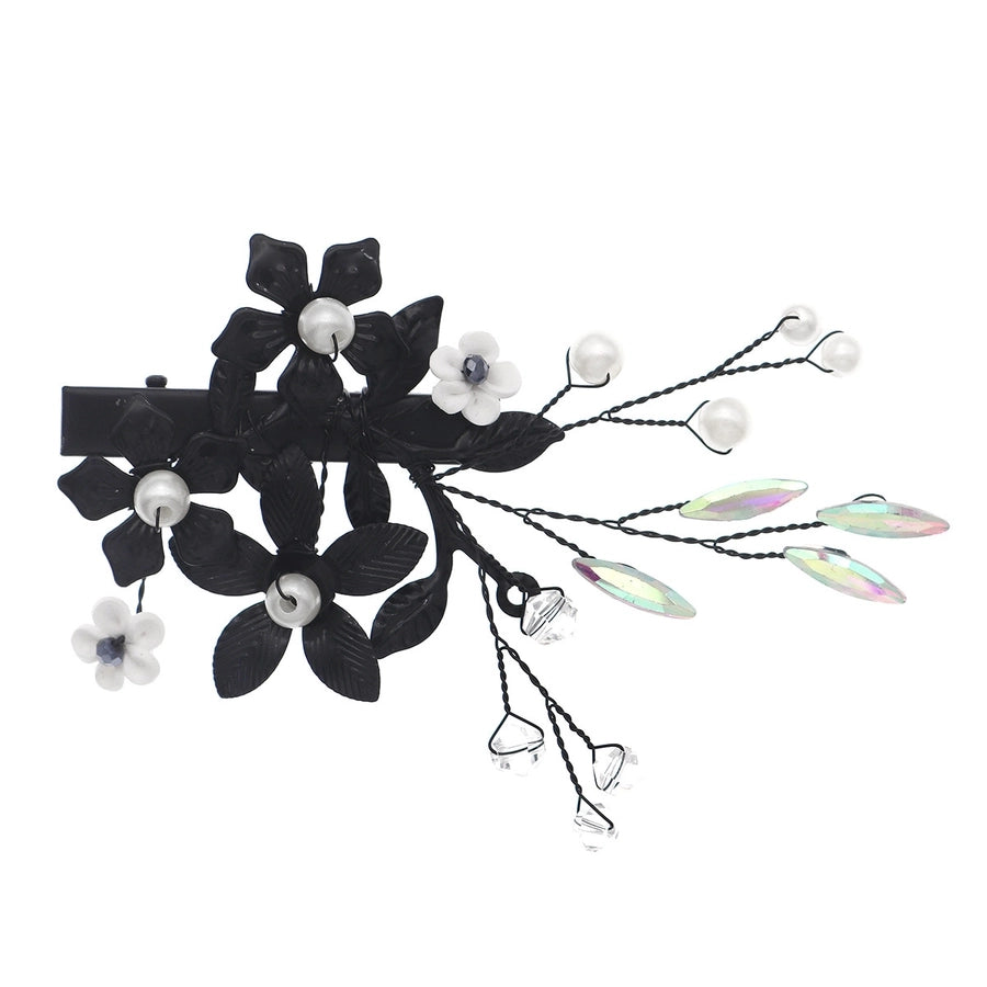 Women's Elegant Simple Style Leaf Iron Hair Clip