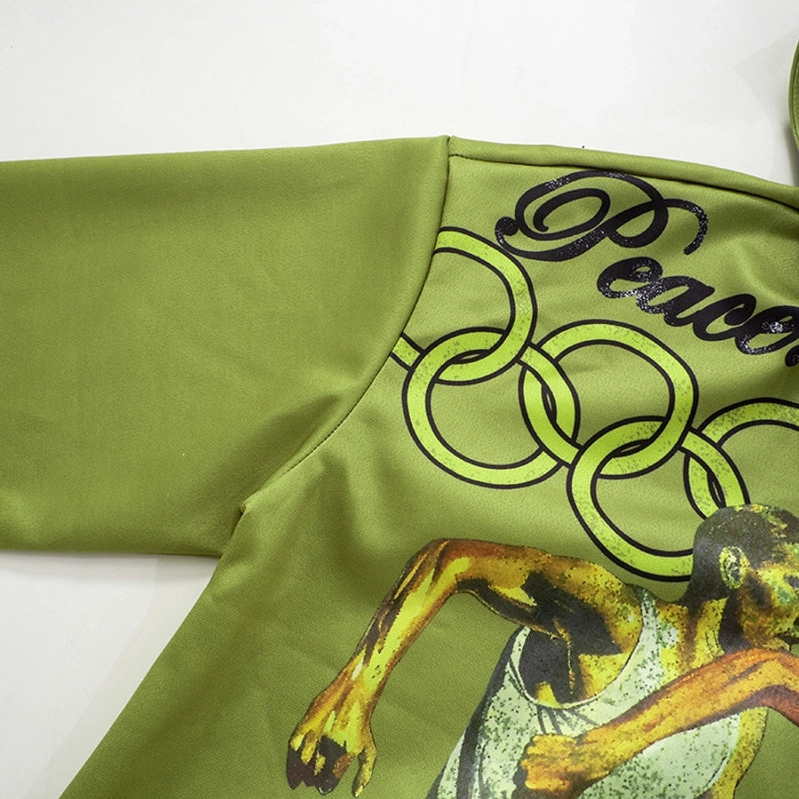 Hoodies & Sweatshirts Long Sleeve Streetwear Color Block