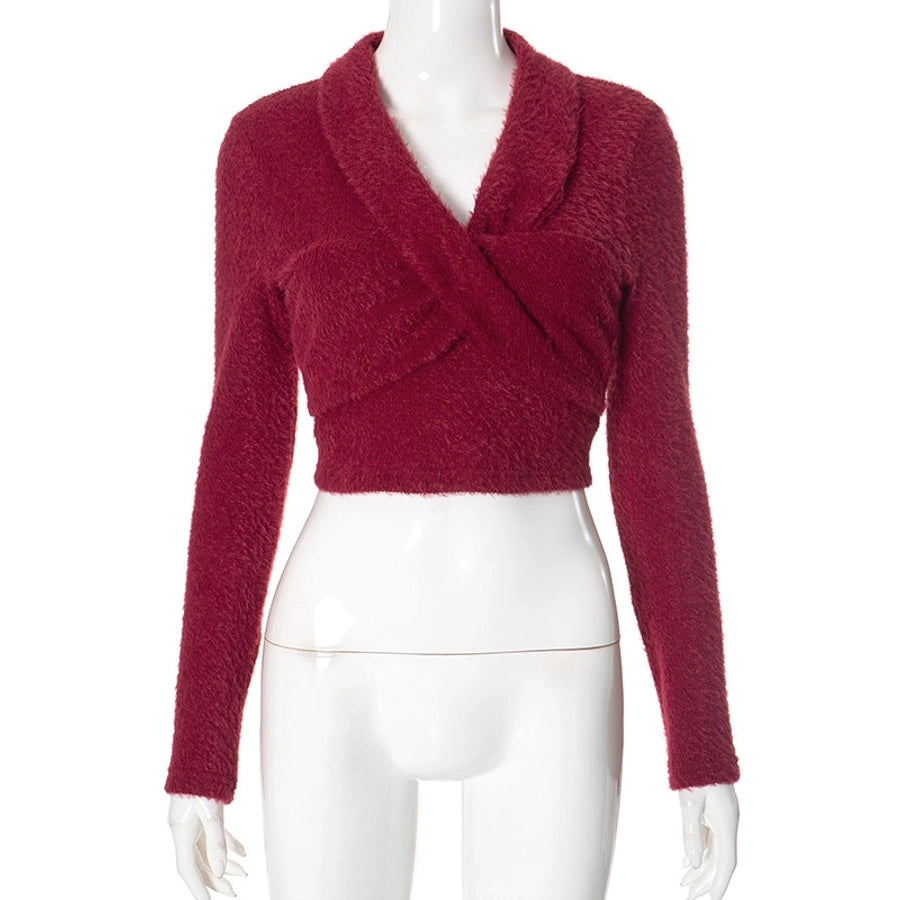 Women's Sweater Long Sleeve Sweaters & Cardigans Streetwear Solid Color