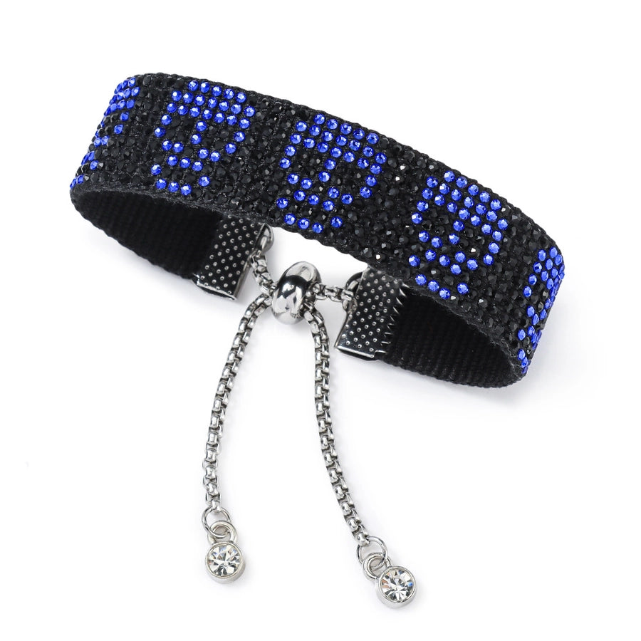 Hip-Hop Rock Artistic Skull Polyester Woven Chain String Bracelets