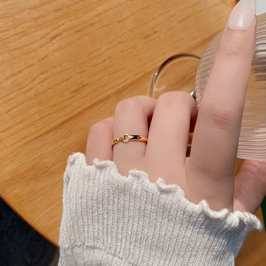 925 Sterling Silver Geometric Rings