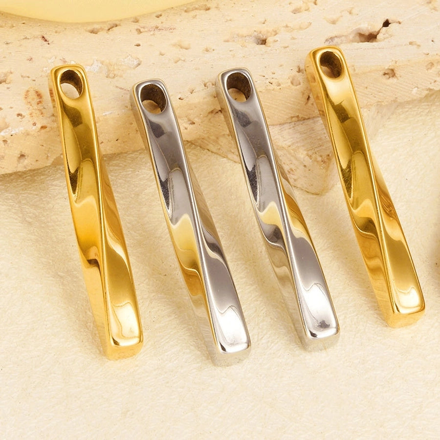 1 Piece 304 Stainless Steel 18K Gold Plated Geometric Pendant