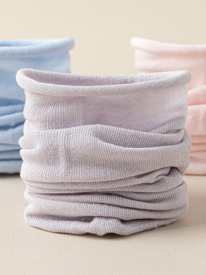 6 Pairs Women Mulberry Silk Mid-Calf Socks – Summer Lightweight Crew Socks