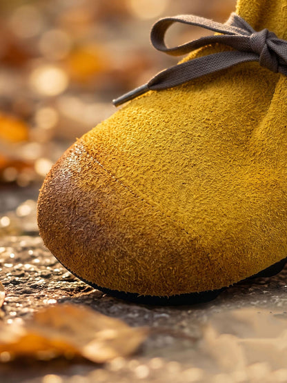 Summer Autumn Genuine Leather Soft Sole Casual Slip-On Flat Shoes