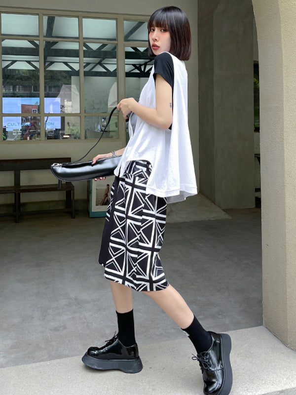 Simple Casual Loose Buttoned Solid Color Vest Outwear