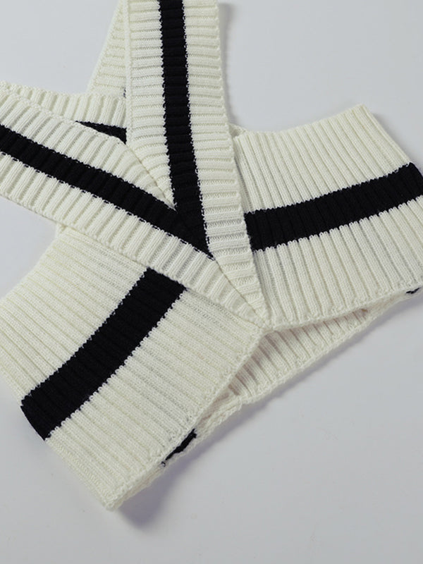 Original Sexy Knitting Halter-Neck Vest Top