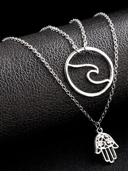 Alloy Silver Fashion Necklaces Accessories