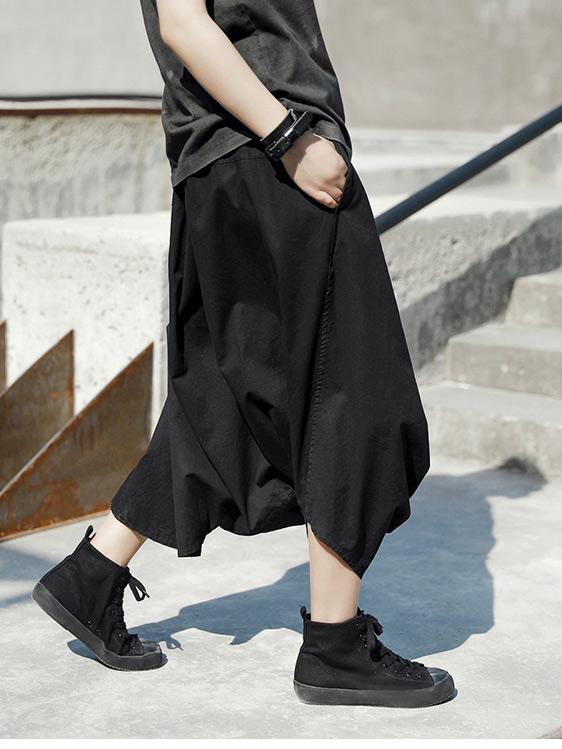 Super Loose Black Harem Pants