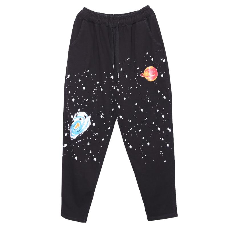 Buykud Comfortable Loose Printed Casual Harem Pants