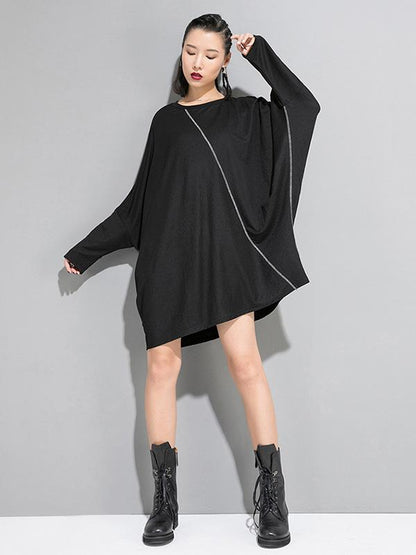 Loose Batwing Copped T-shirt
